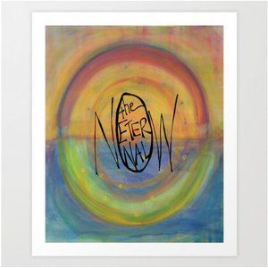 SOCIETY6 Custom Art Print 'Eternal Now’